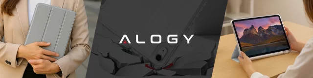 Ochranné pouzdro pro Apple iPad 11. generace 11" 2025 / 10. generace 10,9" 2022 Hybrid s držákem stylusu, skládací kryt, funkce stojánku, pouzdro Alogy HybridBook™ – šedé