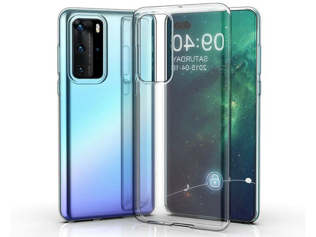Alogy Silikonhülle Hülle für Huawei P40 Pro transparent