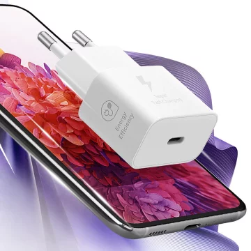 Original Samsung EP-T2510NWE Wandladegerät Schnellladung PowerDelivery PD 25W Weiß