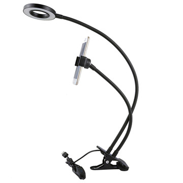 Photographic Alogy LED Selfie Ring Light Phone Holder Black