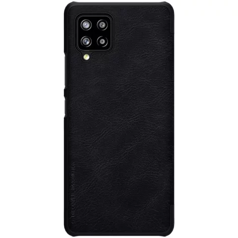 Kožené pouzdro Nillkin Qin pro Samsung Galaxy A42 5G černé