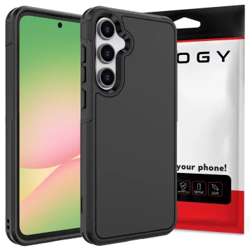 Etui do Samsung Galaxy A56 / A36 5G 2025 Pancerna Obudowa Ochronna na Telefon Wzmocniona Alogy HeavyDuty™️ Case Czarne + Szkło hartowane