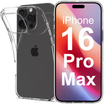 Skleněné pouzdro pro iPhone 16 Pro Max Spigen Liquid Crystal pouzdro na telefon