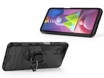 Etui Alogy Stand Ring Armor do Samsung Galaxy M51 czarne
