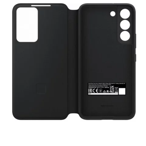 Samsung Galaxy S22 Clear View Cover Hülle - Schwarz