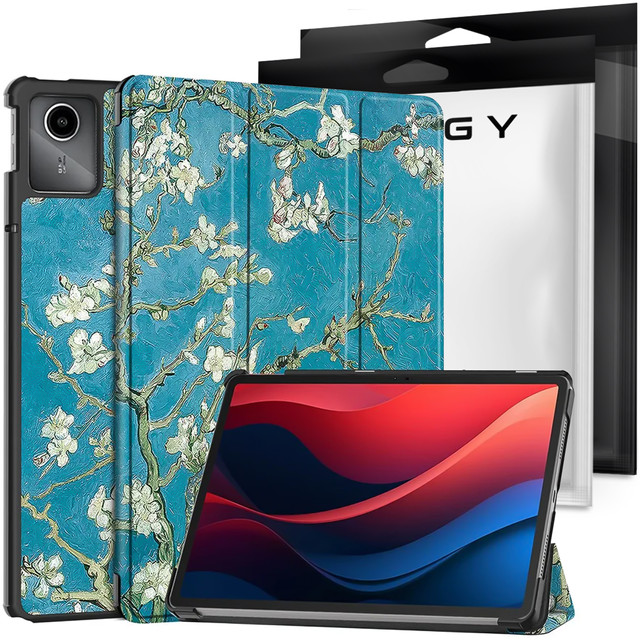 Etui do Lenovo Tab K11 / K11E 11” M11 10.95" TB330FU / TB330XU / TB331FC obudowa na tablet Case Alogy Book Cover Kwitnący migdałowiec (van Gogh)