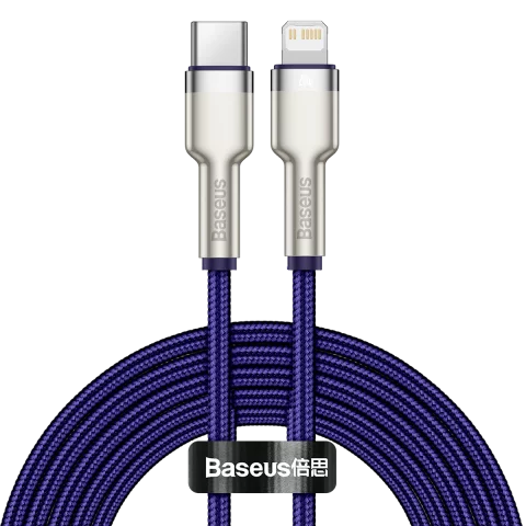 Baseus Cafule USB-C to Lightning cable, 20W, 2m (purple)