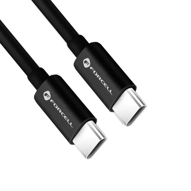 Kabel USB-C do USB-C 60W 1,5m Forcell C338 QC 4.0 PD do ładowarek 60W