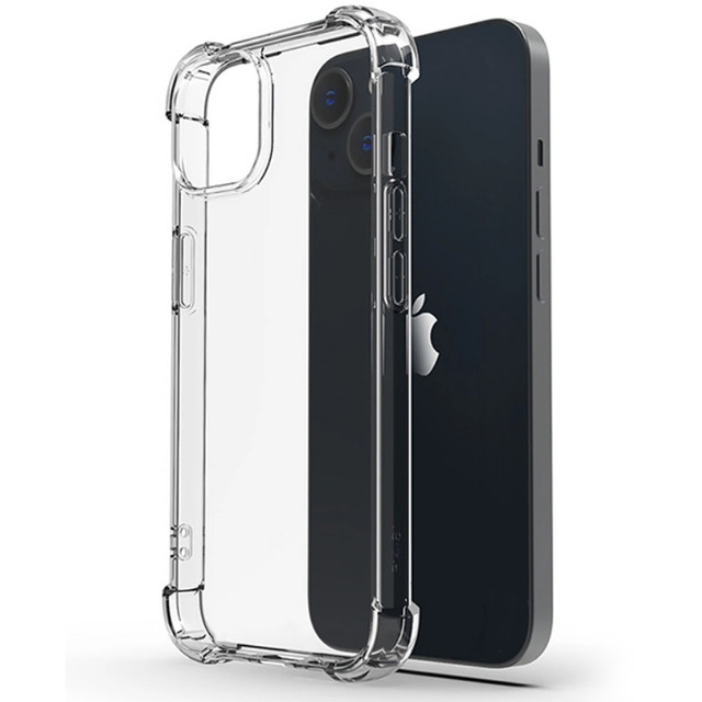 ShockProof Alogy Armored Case for Apple iPhone 14 Plus Transparent