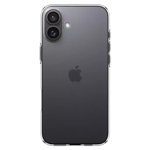 Etui + Szkło do iPhone 16 Spigen Liquid Crystal obudowa ochronna case na telefon Crystal Clear