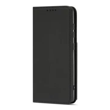 Magnet Card Case etui do Xiaomi Redmi Note 11 pokrowiec portfel na karty kartę podstawka czarny