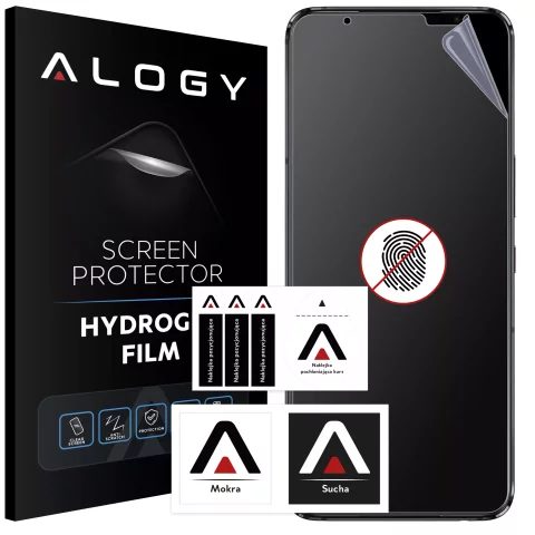 Folia "MATOWA" do Asus ROG Phone 6 Hydrożelowa Alogy HydroSkin Matte Pro™ na ekran do etui "BEZ ODCISKU PALCÓW"