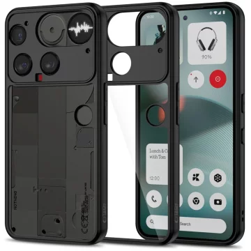 Etui do Nothing Phone 3 Tech-Protect MagMat MagSafe Black/Clear