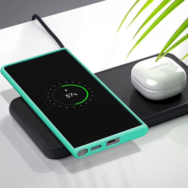 Ochranné pouzdro pro Alogy Thin Soft Case pro Samsung Galaxy S22 Ultra Turquoise