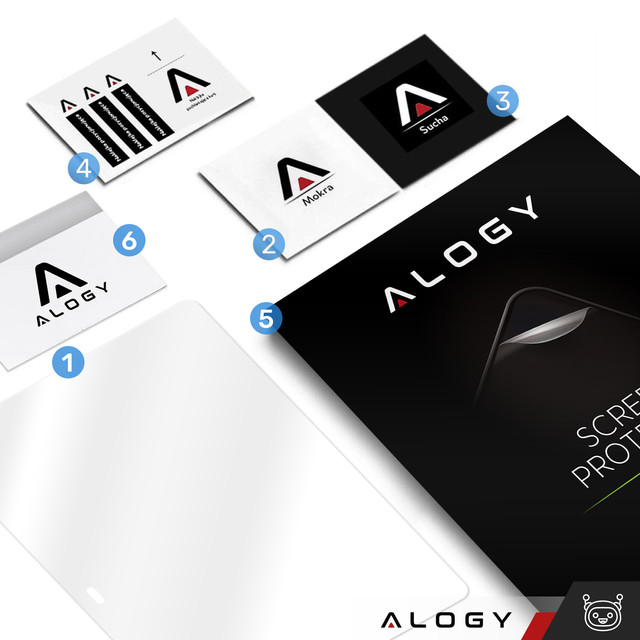 Matte Displayschutzfolie für MacBook Pro 13, Air 13 M1 Alogy Displayschutzfolie mit Anti-Blau-Filter