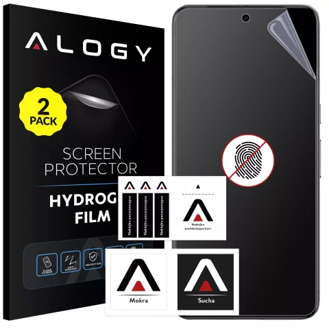 2x Folia "MATOWA" do Google Pixel 7 Pro Hydrożelowa Alogy HydroSkin Matte Pro™ na ekran do etui "BEZ ODCISKU PALCÓW"