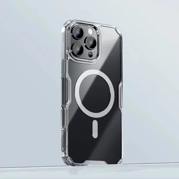 Pouzdro Nillkin Nature Pro MagSafe pro iPhone 16, průhledné