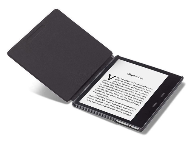 Alogy Slim Leather Smart Case pro Kindle Oasis 2/3 tmavě modrá