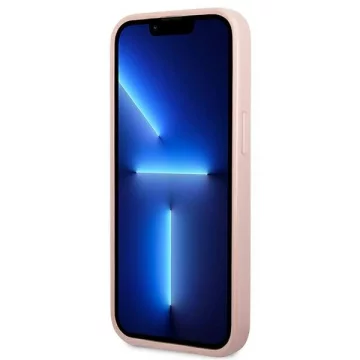 Etui Guess GUHCP14XHGGSHP für Apple iPhone 14 Pro Max 6,7" różowy/pink Hard Case Glitter Script