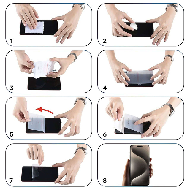 Hydrogelová fólie pro Motorola One Vision, ochranná fólie na displej telefonu Alogy Hydrogel Film