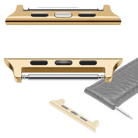 Alogy Band Clasp Adapter for Apple Watch 38/40/41mm Gold
