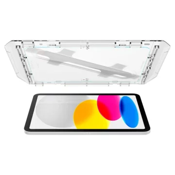 Gehärtetes Glas Spigen Glas.Tr "EZ FIT" für Apple iPad 10.9 2022 KLAR