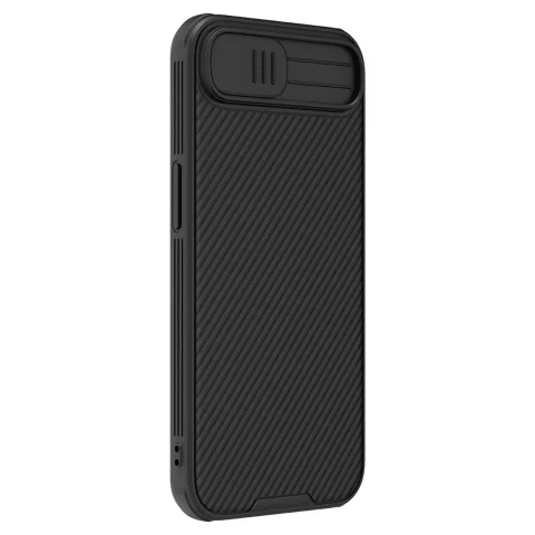 iPhone 16e Hülle Nillkin CamShield Pro Kameraabdeckung Schwarz