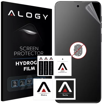 „MATTE“-Folie für Motorola Moto G54 / G54 Power 5G Hydrogel Alogy HydroSkin Matte Pro™ Display für „FINGERPRINT FREE“-Hülle