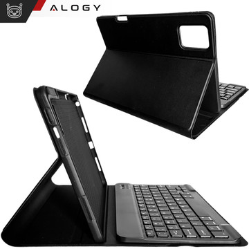 Keyboard case for Lenovo Tab M11 10.95" TB330FU / TB330XU / TB331FC Bluetooth keyboard case Alogy Black