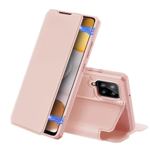 DUX DUCIS Skin X holster cover with flip cover for Samsung Galaxy A42 5G pink