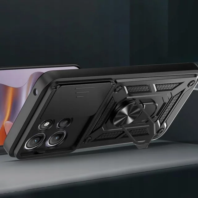 Etui Ochronne do Motorola Moto G15 Tech-Protect CamShield Pro Black