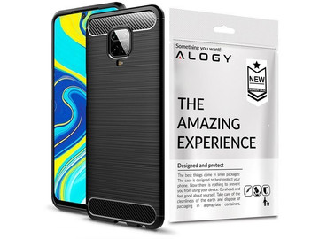Alogy Rugged Armor Hülle für Xiaomi Redmi Note 9S / Pro / Max schwarz
