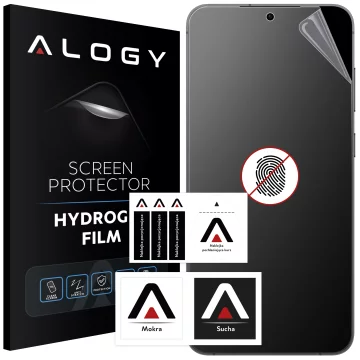 "MATTE" foil for Samsung Galaxy S24 Hydrogel Alogy HydroSkin Matte Pro™ for the screen for the "FREE FINGERPRINT" case