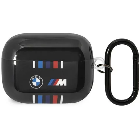 BMW BMAP22SWTK case for AirPods Pro cover black/black Multiple Colored Lines