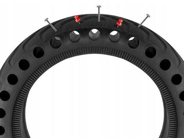 Tubeless Tire x2 for Scooter Xiaomi Mijia M365 Black 01