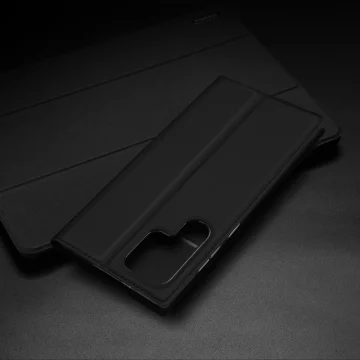 Dux Ducis Skin Pro holster cover with flip cover for Samsung Galaxy S22 Ultra gold