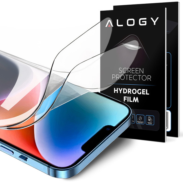 2x Alogy Hydrogel Film Hydrogel Film Ochranný kryt telefonu pro Xiaomi POCO M2 Pro