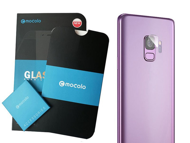 Mocolo tempered glass for camera lens for Samsung Galaxy S9