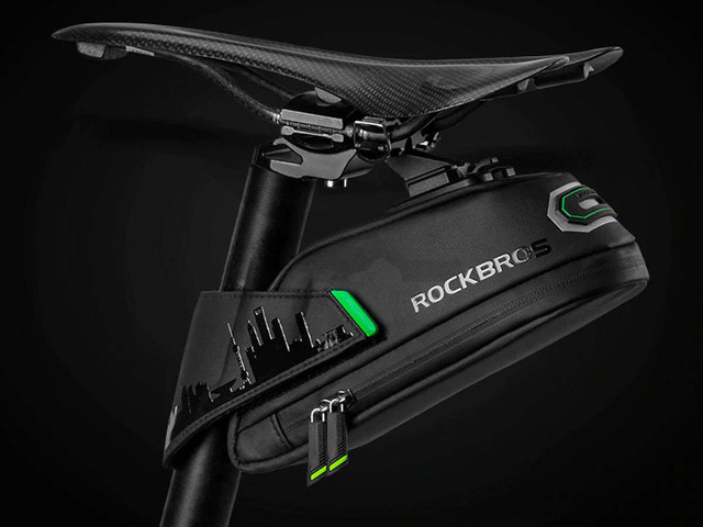 Vodotěsný kryt sedla na kolo pro nářadí RockBros C27-1 Black