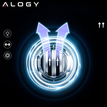 Gyro Ball Alogy Ball zum Trainieren des Handgelenks Powerball Handgriff zur Stärkung der Muskulatur Gyro Ball Schwarz