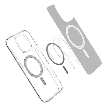 Kryt Spigen Glass Ultra Hybrid Mag MagSafe Case pro Apple iPhone 16 Pro Cover Case Graphite