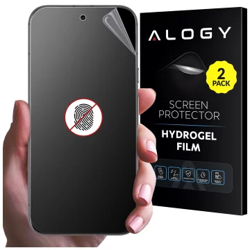 2x Folia "MATOWA" do Google Pixel 8a Hydrożelowa Alogy HydroSkin Matte Pro™ na ekran do etui "BEZ ODCISKU PALCÓW"