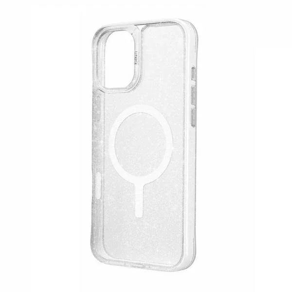UNIQ LifePro Xtreme Case pro iPhone 16 Plus 6,7" Magclick nabíjecí transparentní/pozlátko Lucent