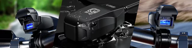 Ładowarka Motocyklowa Kewig USB-A 18W, Szybkie Ładowanie QC, Wodoodporna IP65 z Wyłącznikiem i Podświetleniem LED, Montaż na Kierownicy, do Telefonu, Kamerki, Interkomu – Czarna