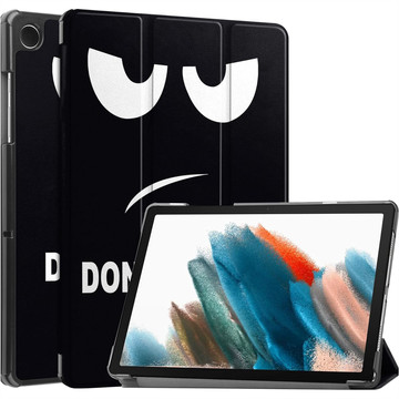 Case for Samsung Galaxy Tab A9 Plus 2023 11" (X210/X215/X216) Tablet Flip Cover Slim Case Alogy Don't touch me Black Glass
