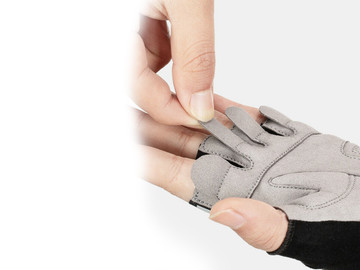 Fingerless cycling gloves L RockBros S227BK-L