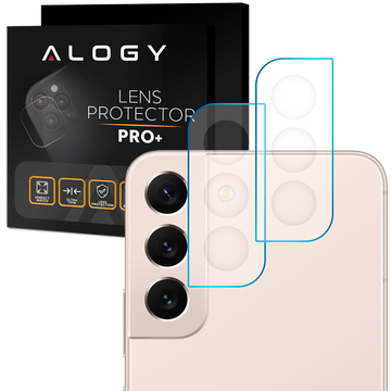 2x Alogy Schutzglas für Samsung Galaxy S22 Plus Kameraobjektiv