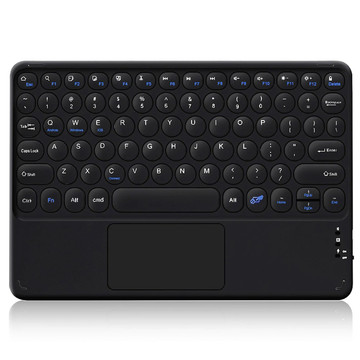 Case Alogy Bluetooth Tastatur Touchpad 4in1 Magnetstift für Apple iPad Pro 11 2021 Schwarz