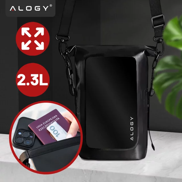 Bag Waterproof Case for Phone Large Bag Case Waterproof Alogy Waterproof Black