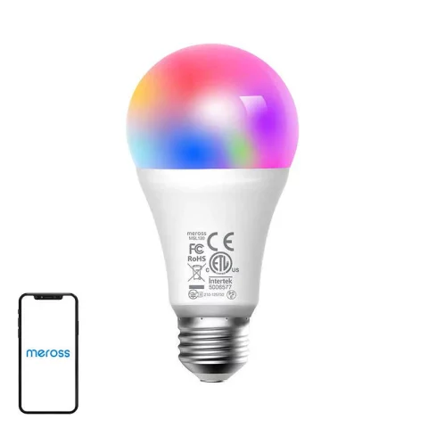 Chytrá WiFi LED žárovka Meross MSL120 RGB E27 HomeKit Alexa